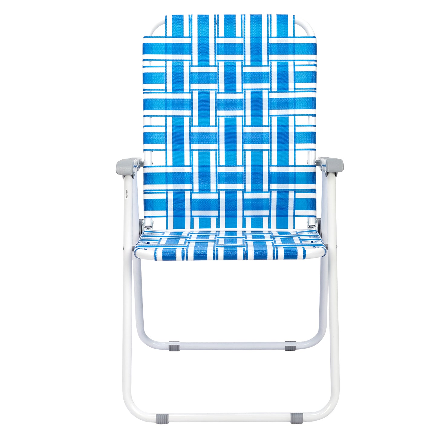 Folding Beach Chair - Steel Tube, PP Webbing