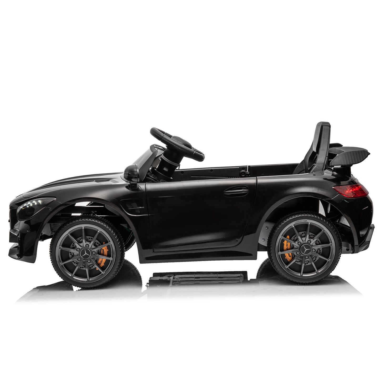 LEADZM 12V Mercedes-Benz Sports Car - Black, Remote Control