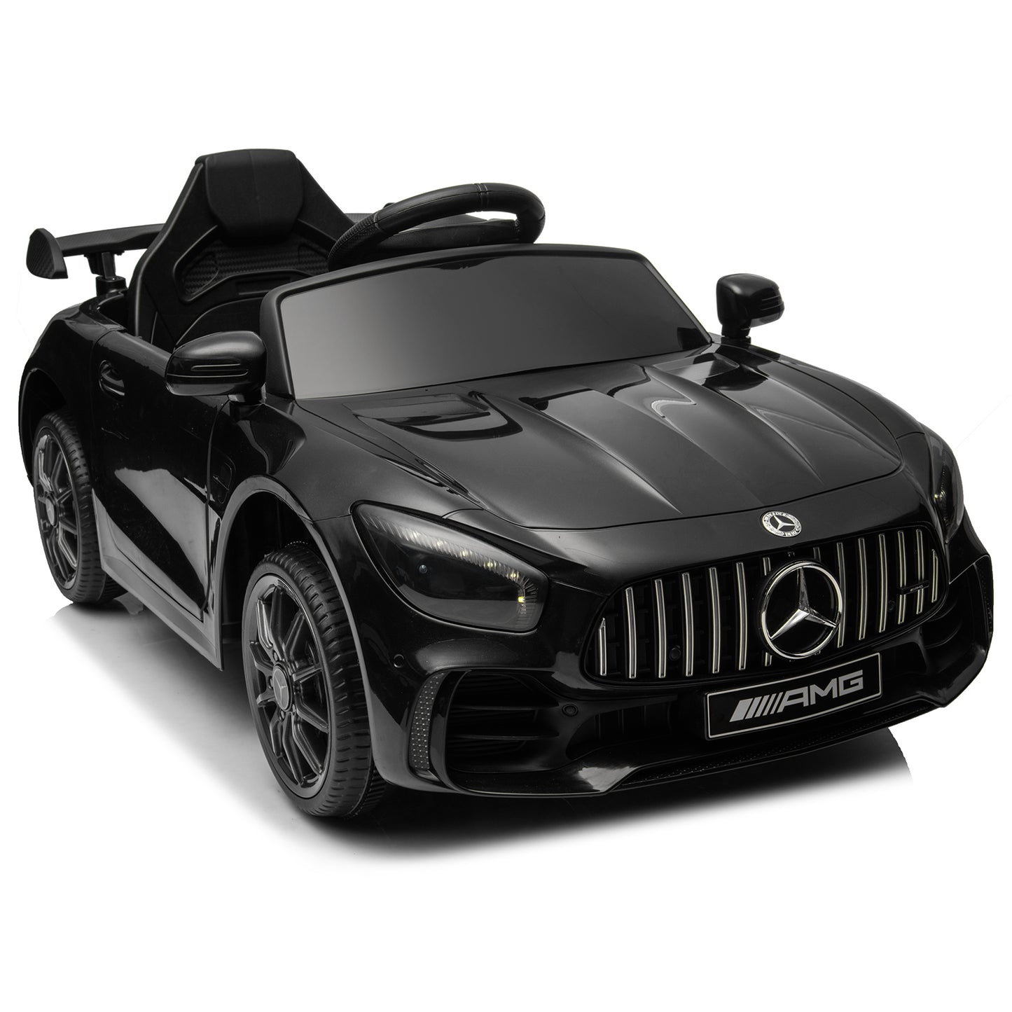 LEADZM 12V Mercedes-Benz Sports Car - Black, Remote Control