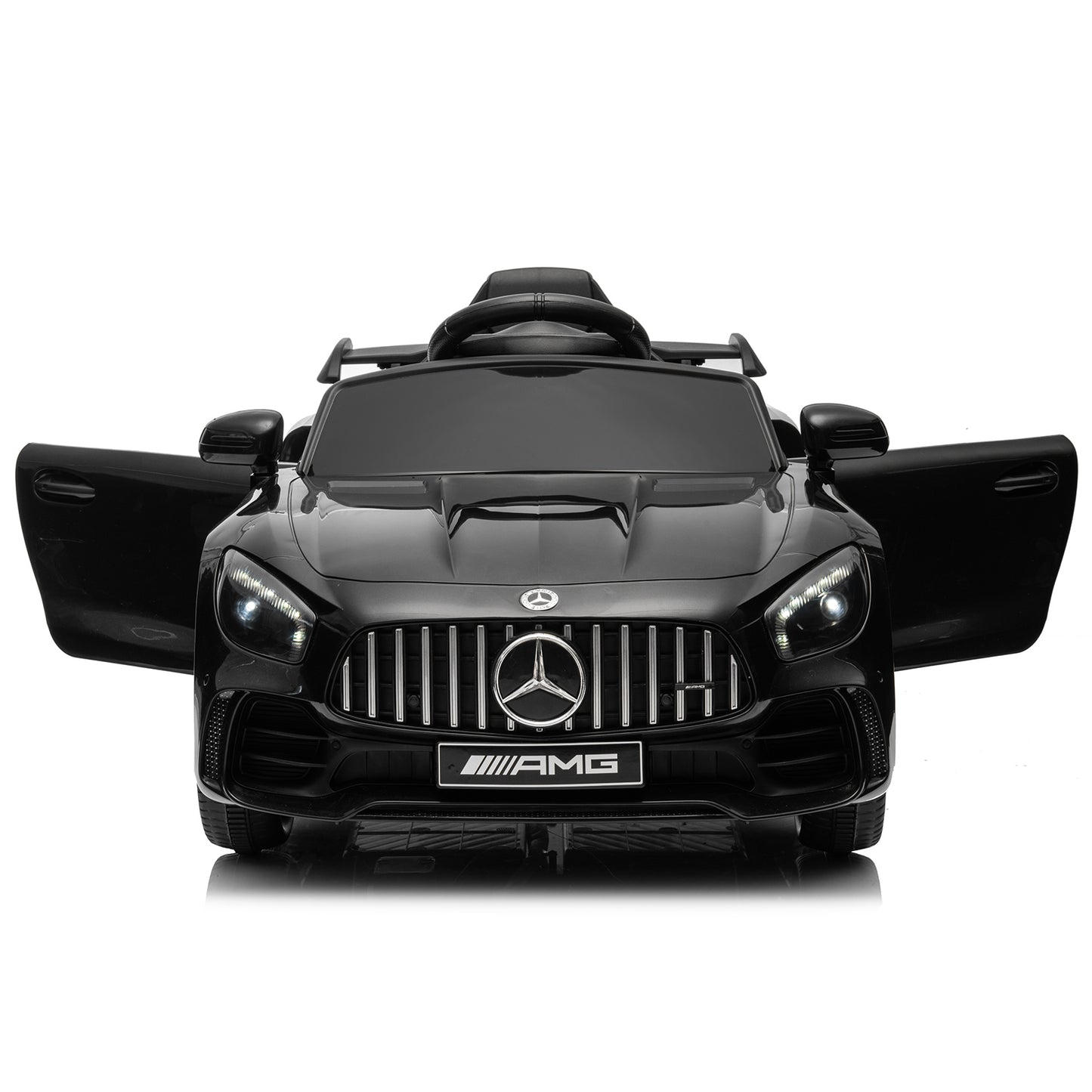 LEADZM 12V Mercedes-Benz Sports Car - Black, Remote Control