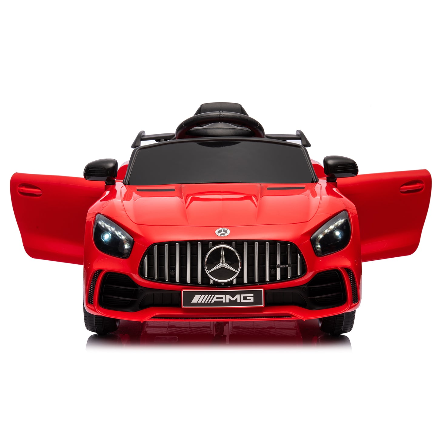 LEADZM 12V Mercedes-Benz Sports Car - Red, Remote Control