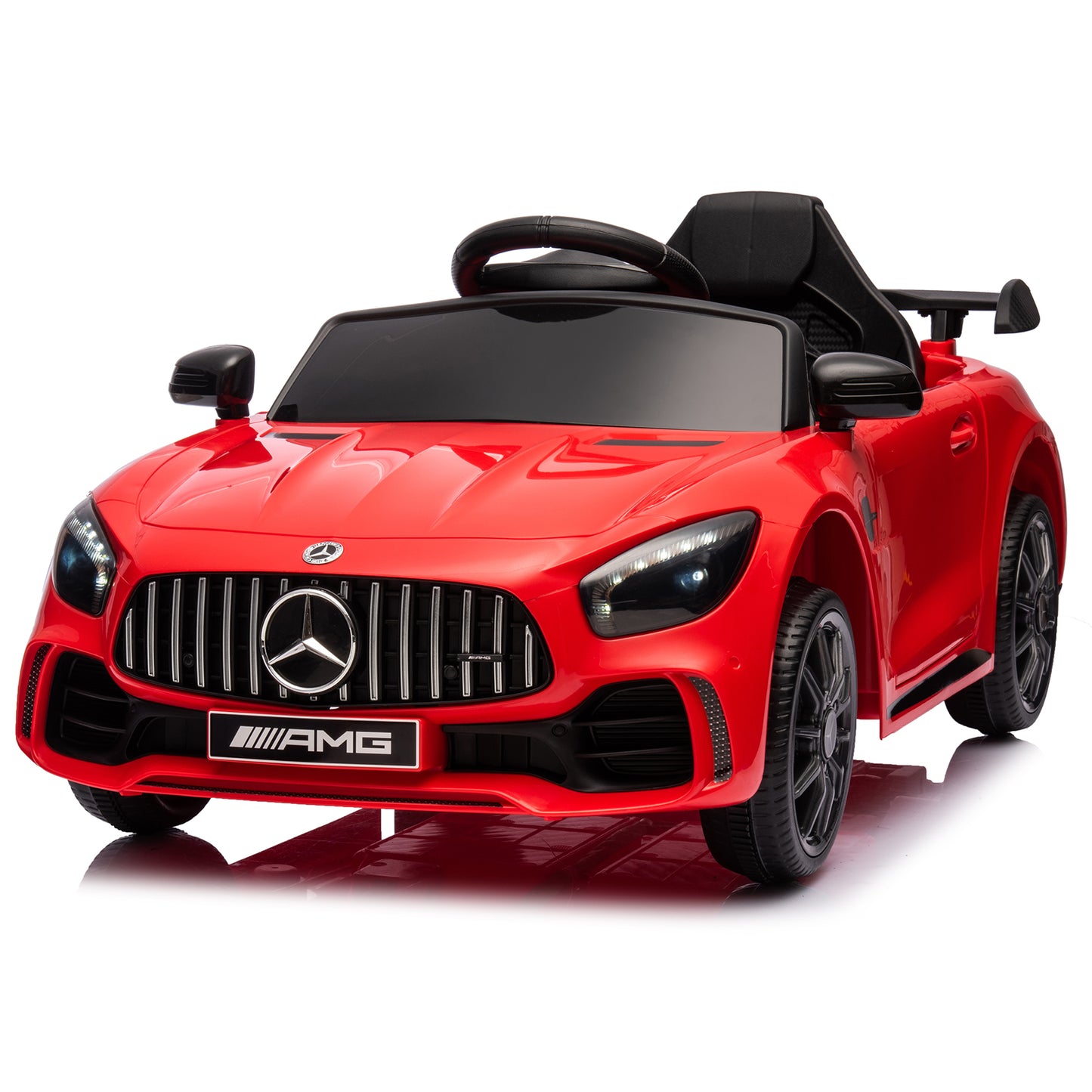 LEADZM 12V Mercedes-Benz Sports Car - Red, Remote Control