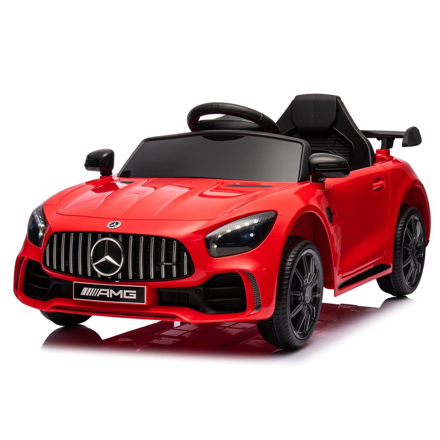 LEADZM 12V Mercedes-Benz Sports Car - Red, Remote Control