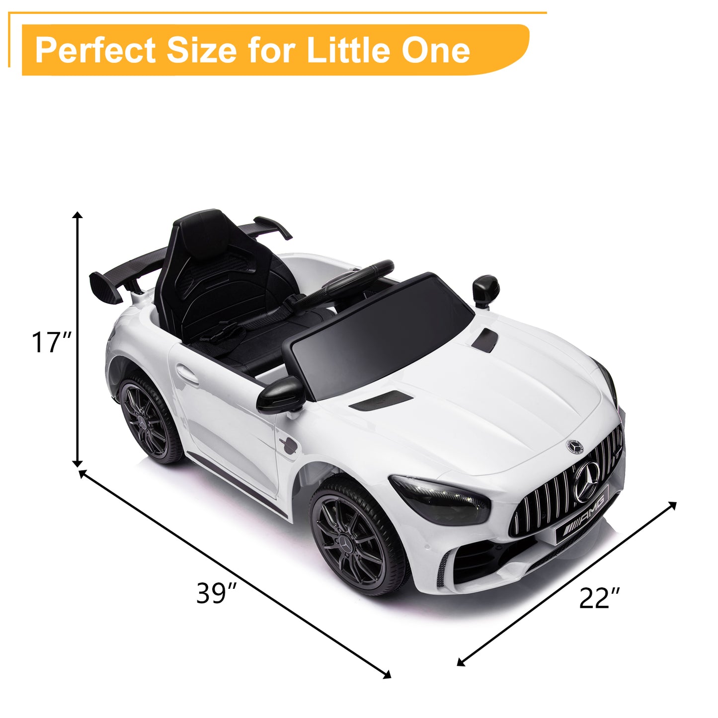 LEADZM 12V Mercedes-Benz Sports Car - Remote Control