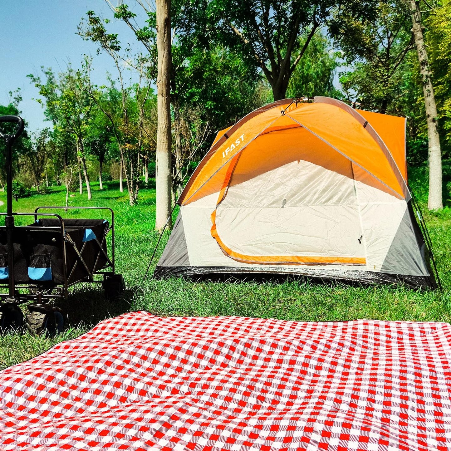 2/6 Person Family Tent - Waterproof, Windproof