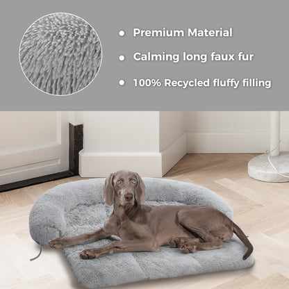 Large Dog Bed - Fluffy and Washable