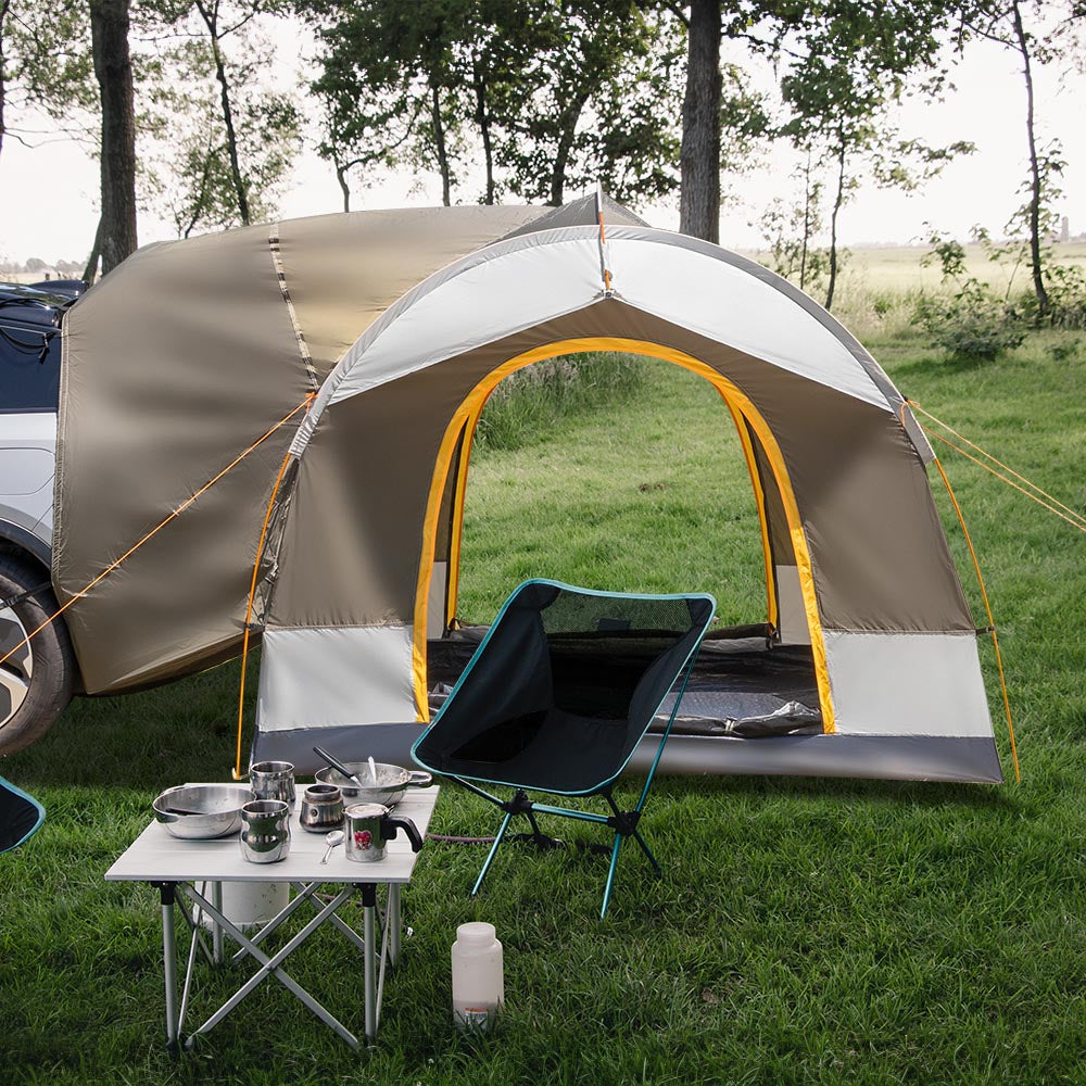 SUV Camping Tent - Fits 5 People, Waterproof Double Layer