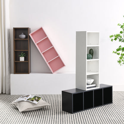 8-Tier Rack - Adjustable Shelves, Slim Storage Cabinet