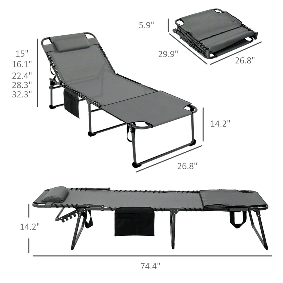 Folding Lounge Chairs / beach chair