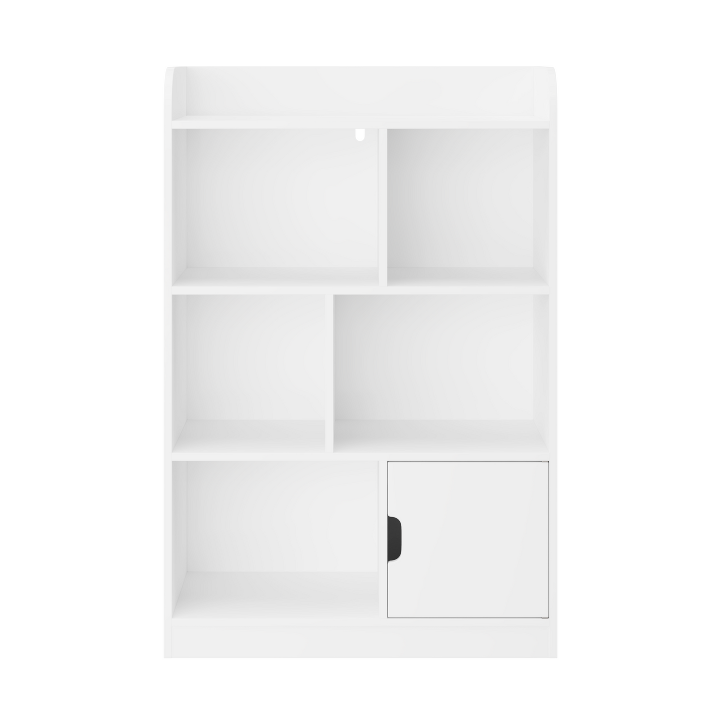 Kids Bookcase - 6 Compartments, Shelves, and Cube Organizer