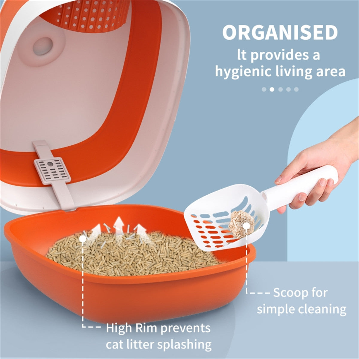 Cat Litter Box - Odor Control