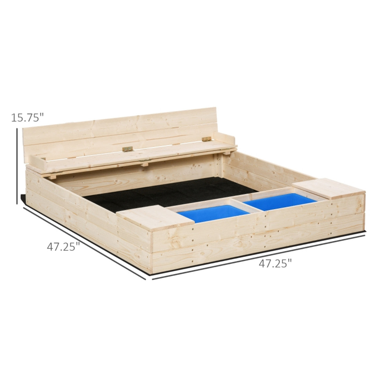 Kids Sandbox with Cover