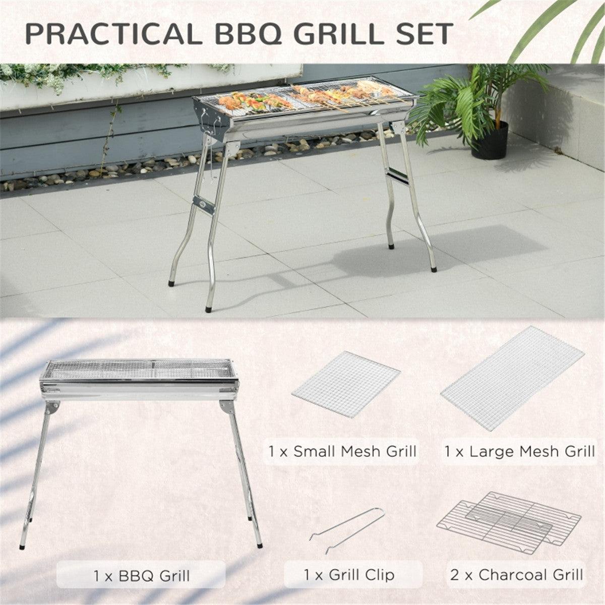 Portable Charcoal Grill /BBQ Grill