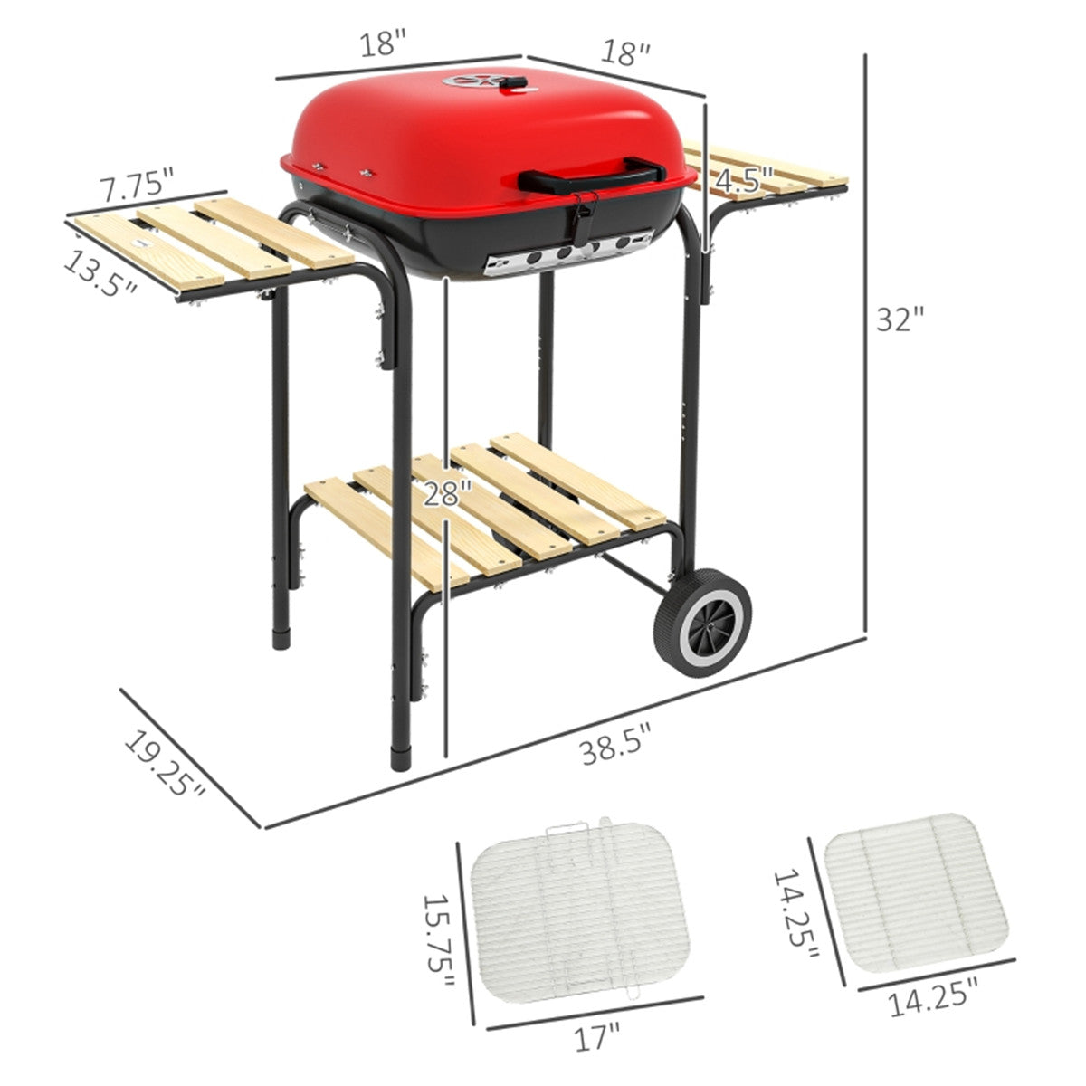 Portable Charcoal Grill /BBQ Grill