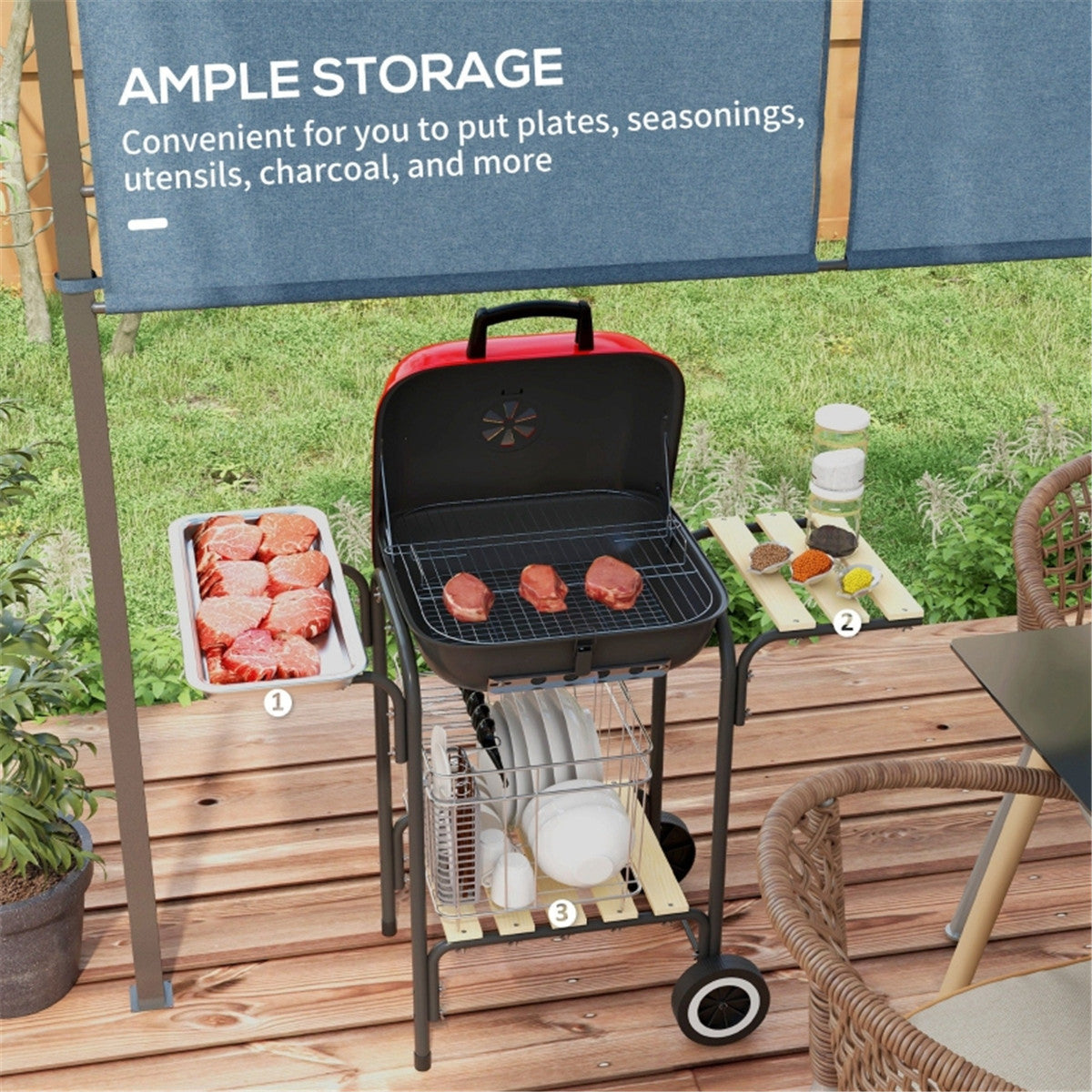 Portable Charcoal Grill /BBQ Grill