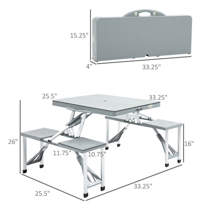 Portable Camping Table and Chairs /  Dining Table