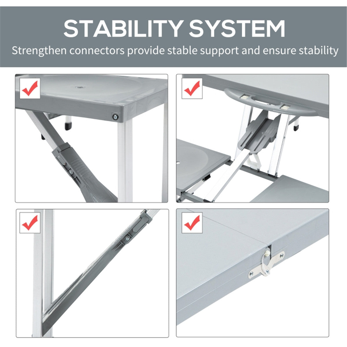 Portable Camping Table and Chairs /  Dining Table