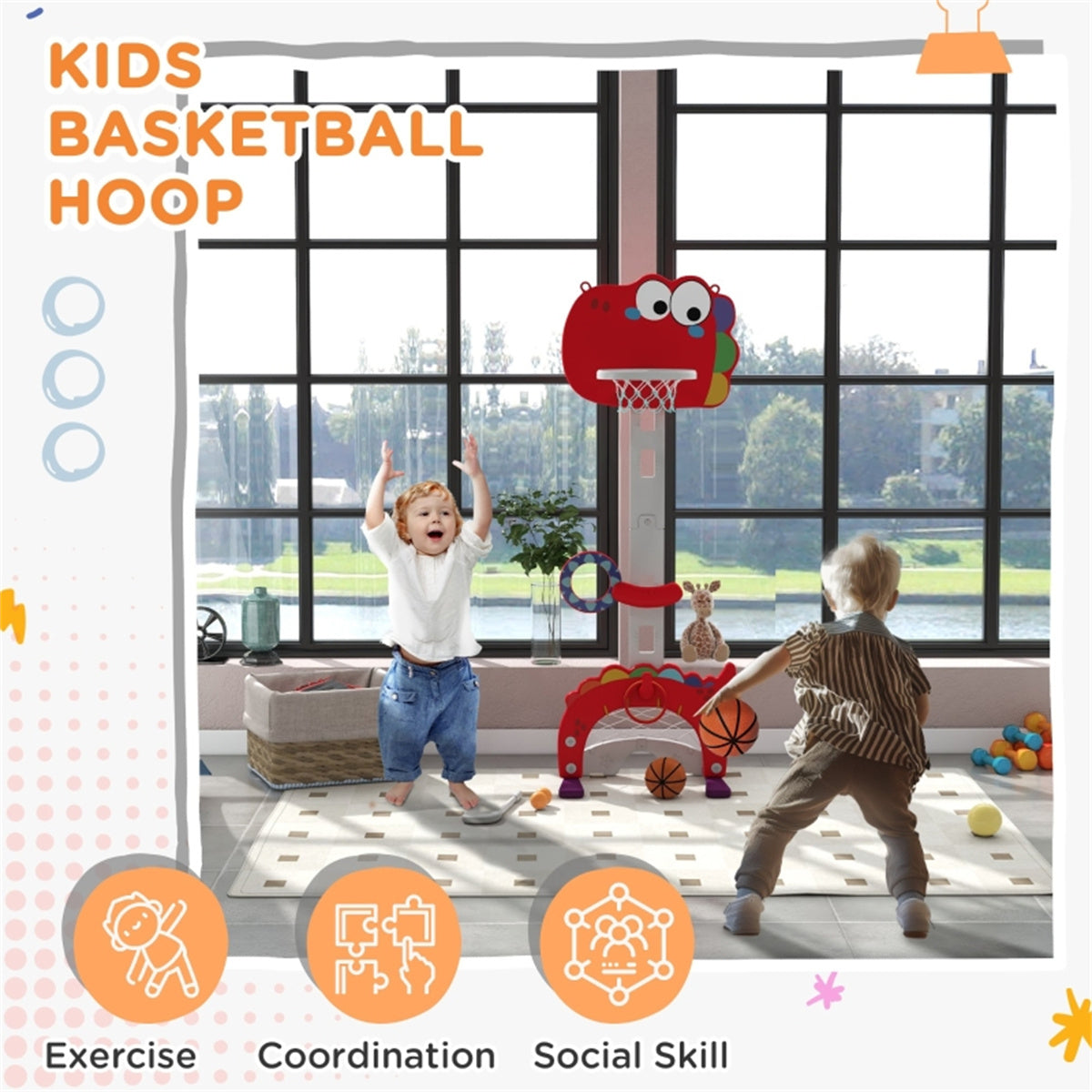 Kids Basketball Hoop