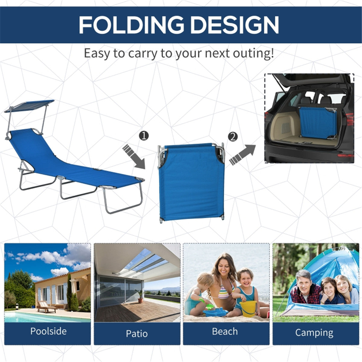 Folding Lounge Chairs / beach chair