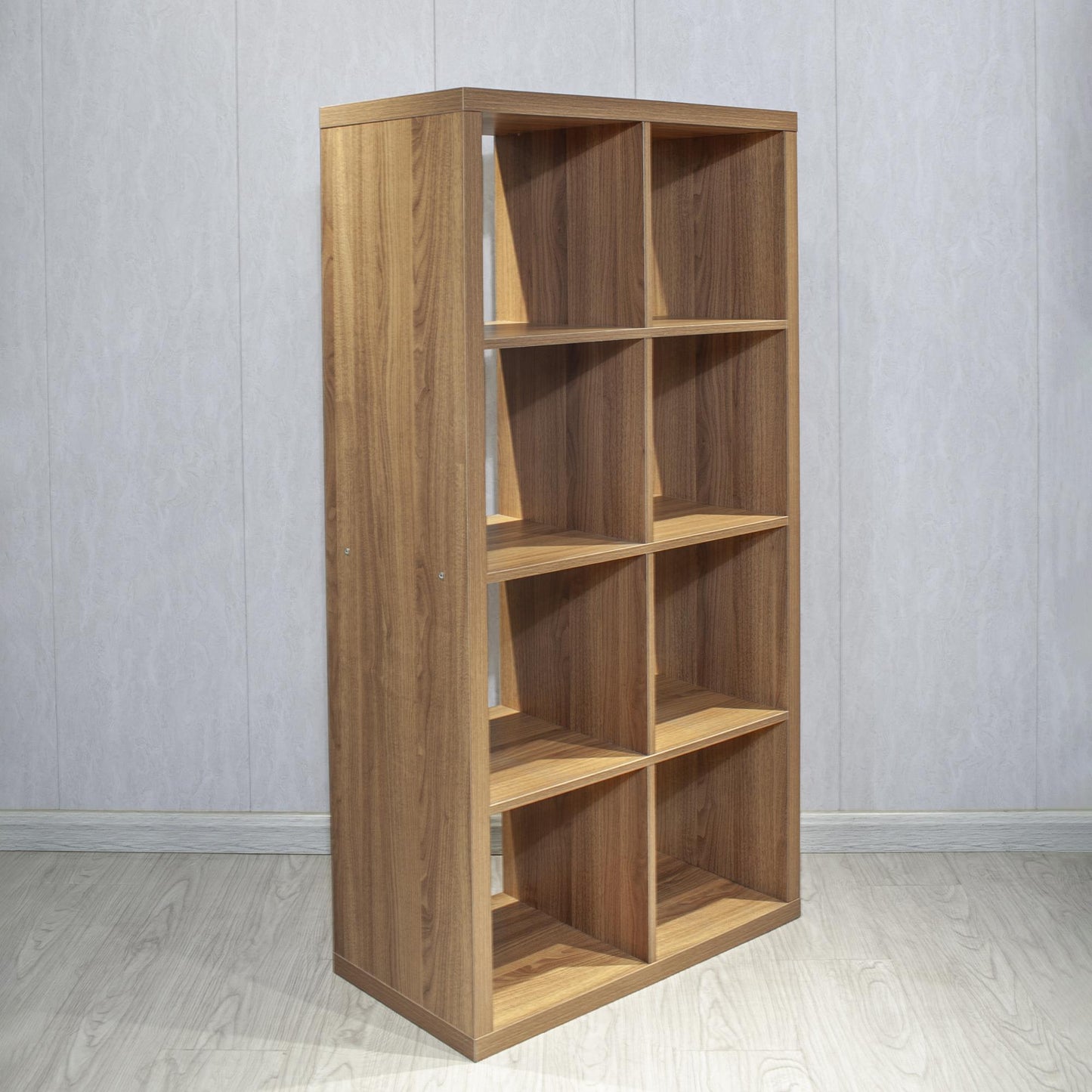 8-Cube Organizer - Open Back Shelves, 2x4 Bookcase