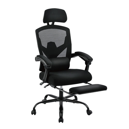 SWEETCRISPY Ergonomic Mesh Office Chair with Lumbar Support