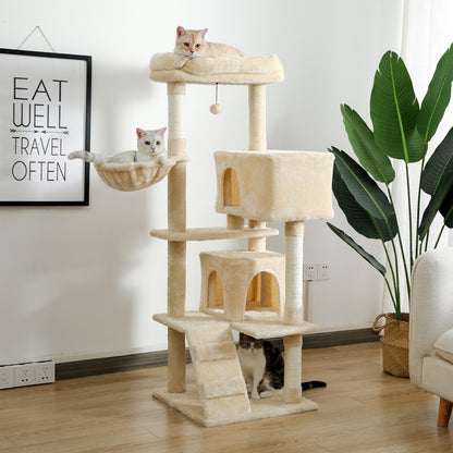 Multi-Functional Cat Tower - Beige