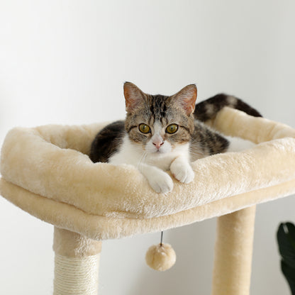 Multi-Functional Cat Tower - Beige