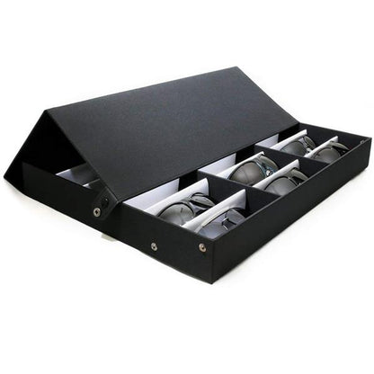 18-Piece Sunglasses Organizer - Display Storage Case