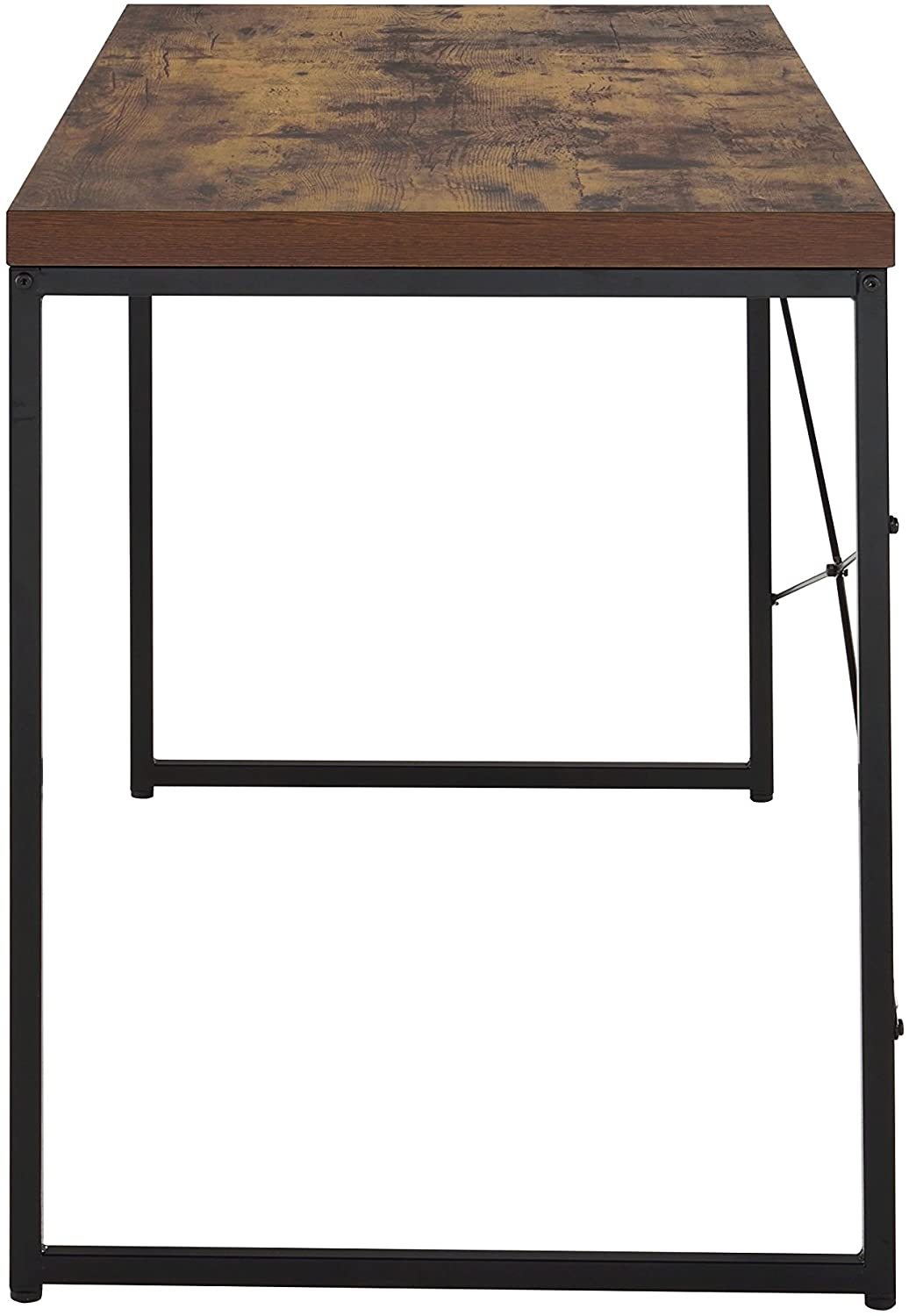 ACME Bob Desk in Weathered Oak & Black