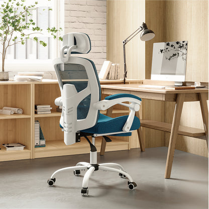 SWEETCRISPY Ergonomic Mesh Office Chair with Lumbar Support